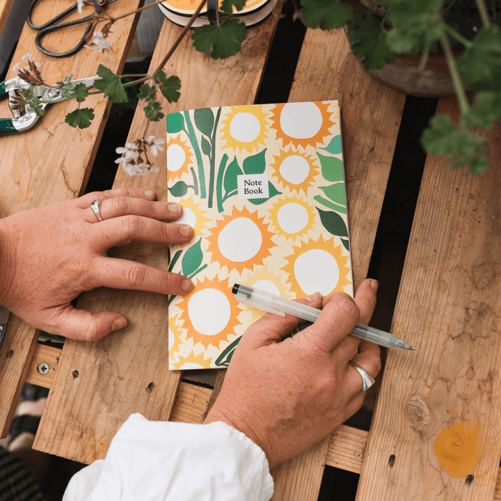 Floral Notebooks with Folder