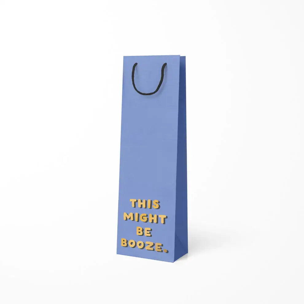 This Might Be Booze Bottle Gift Bag