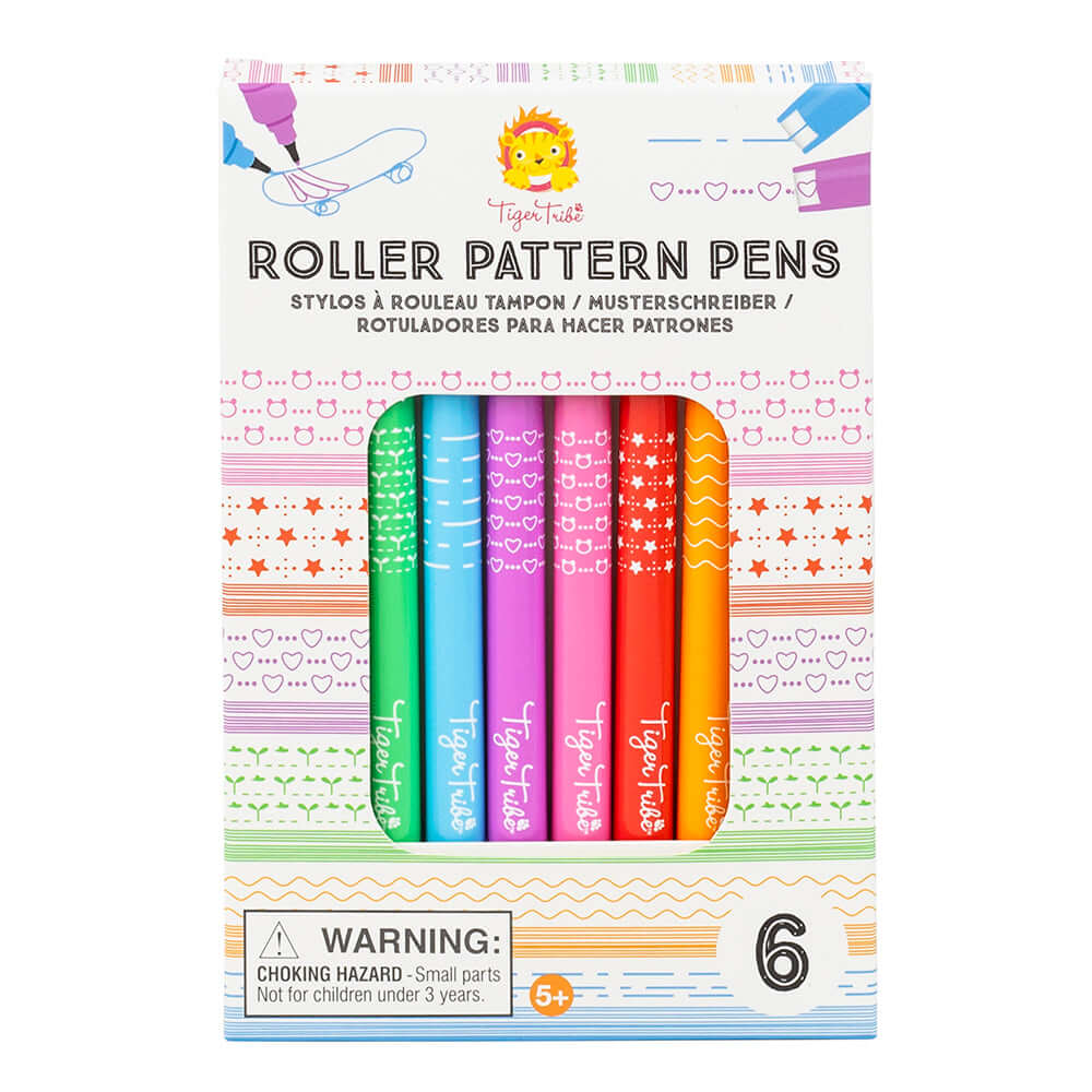 Roller Pattern Fineliner Pens