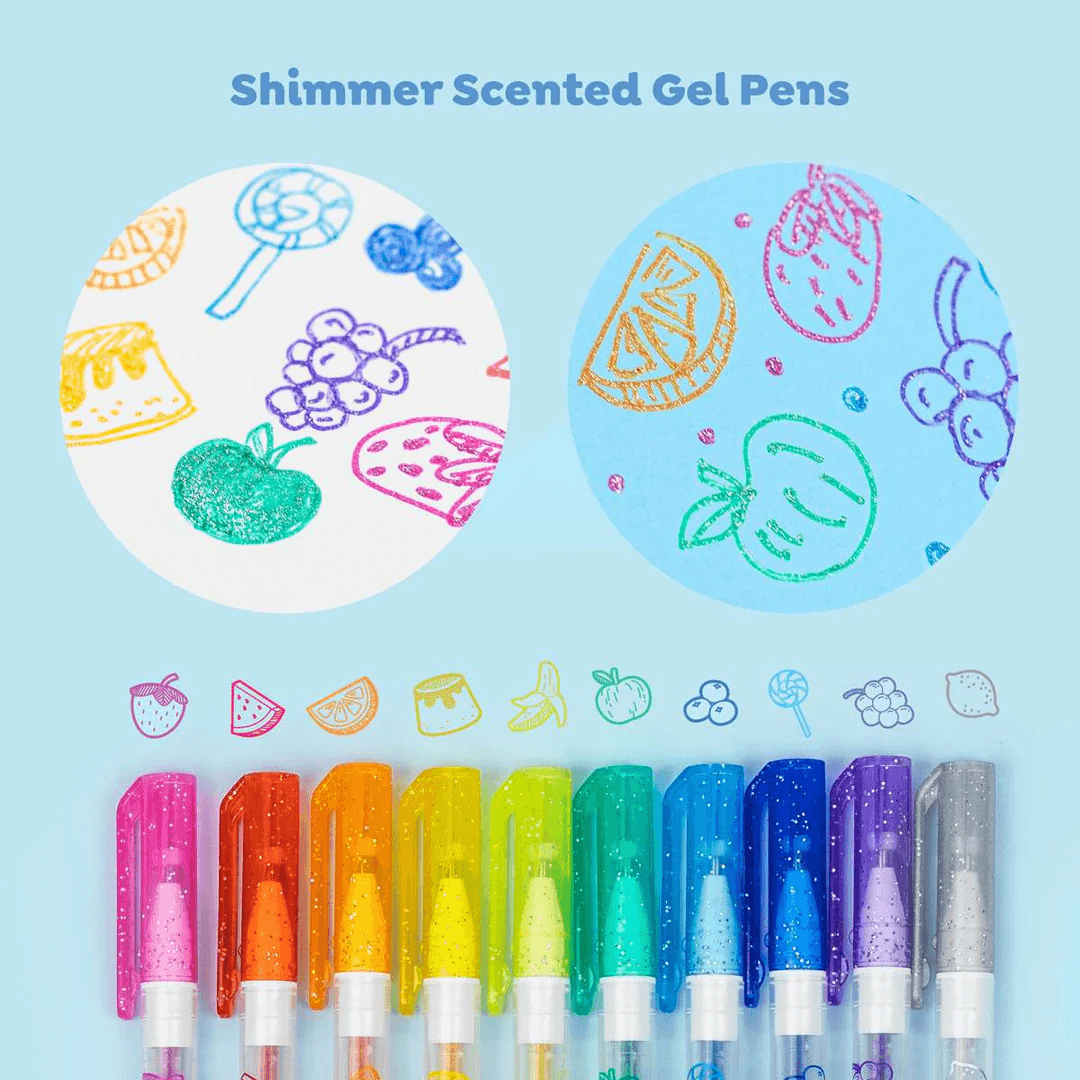Scented Shimmer Gel Pens