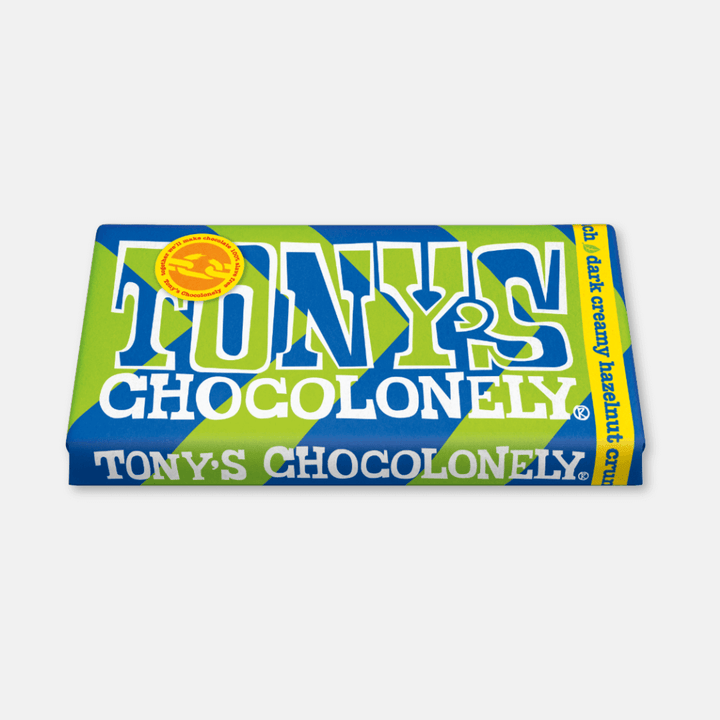 Tony's Chocolonely Dark Creamy Hazelnut Crunch 180g