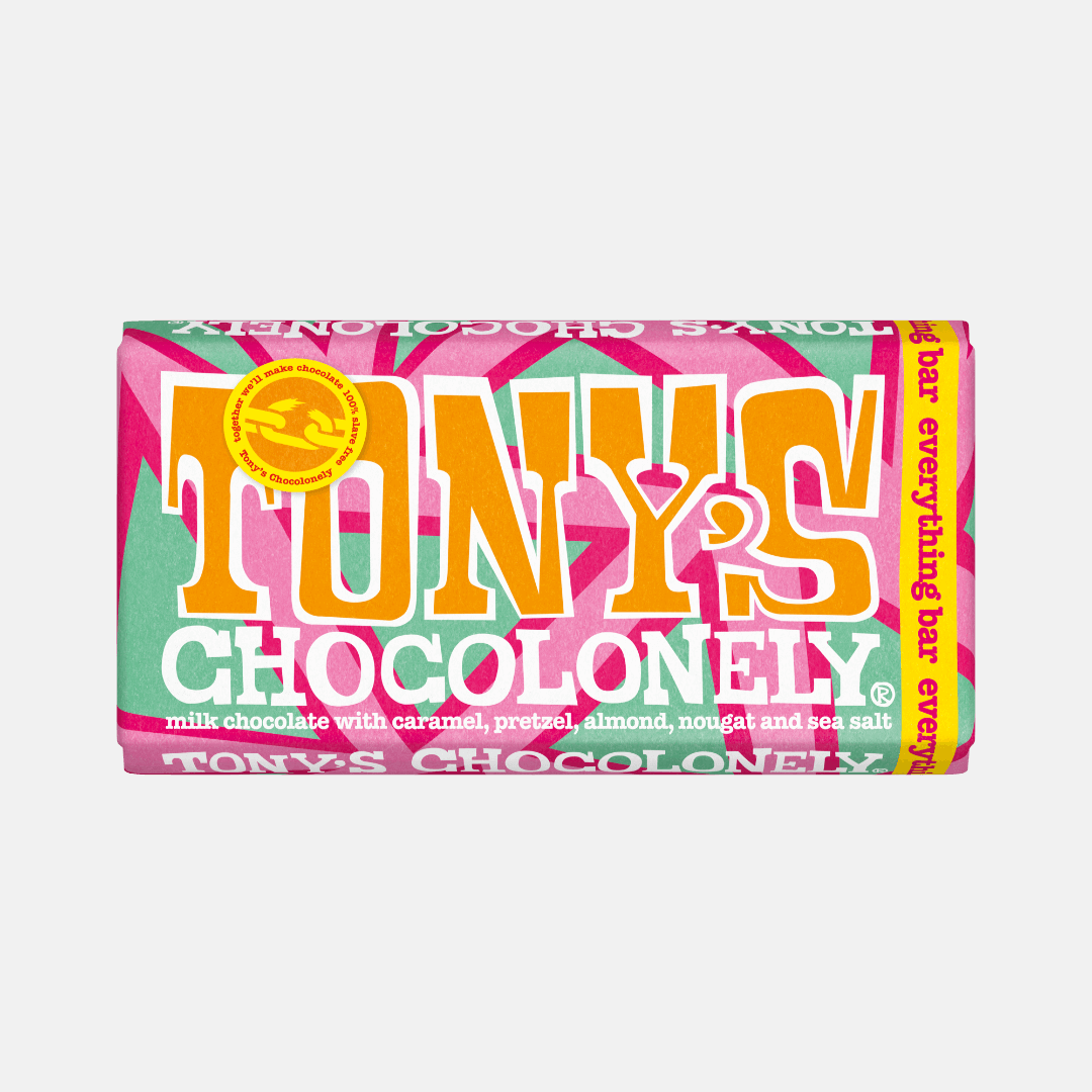 Tony's Chocolonely Everything Bar 180g