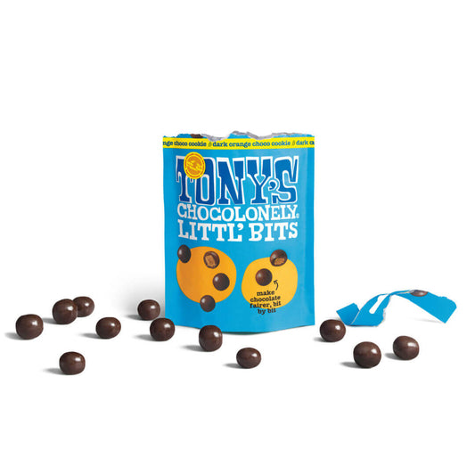 Tony's Chocolonely Littl' Bits Chocolate Pouches 100g
