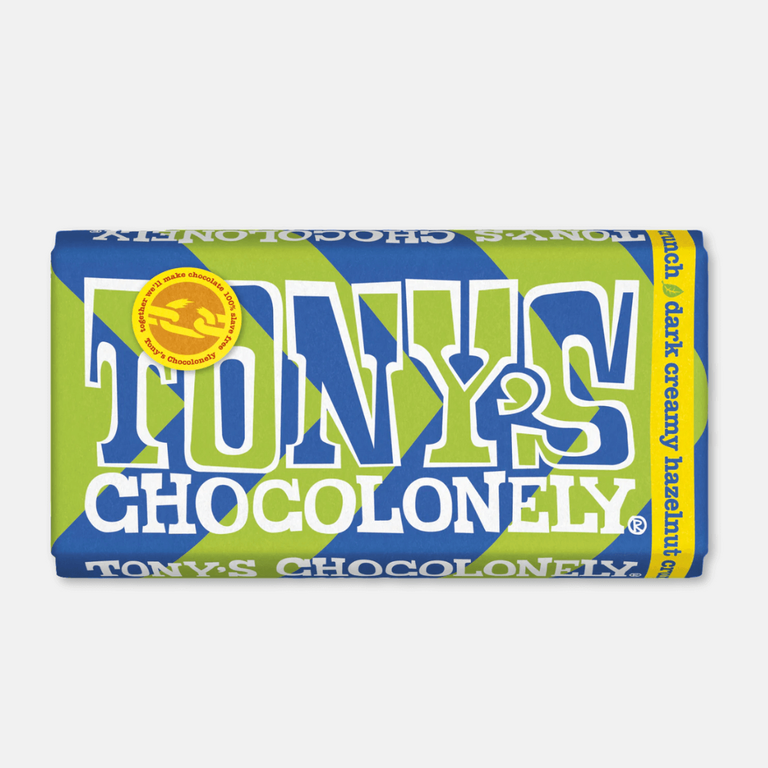 Tony's Chocolonely Dark Creamy Hazelnut Crunch 180g