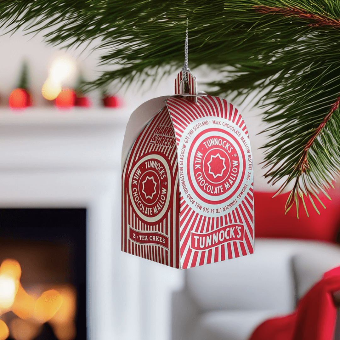 Tunnock's Tea Cake Christmas Bauble