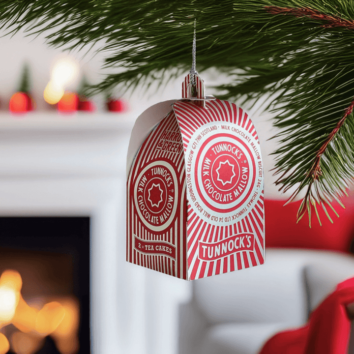 Tunnock's Tea Cake Christmas Bauble