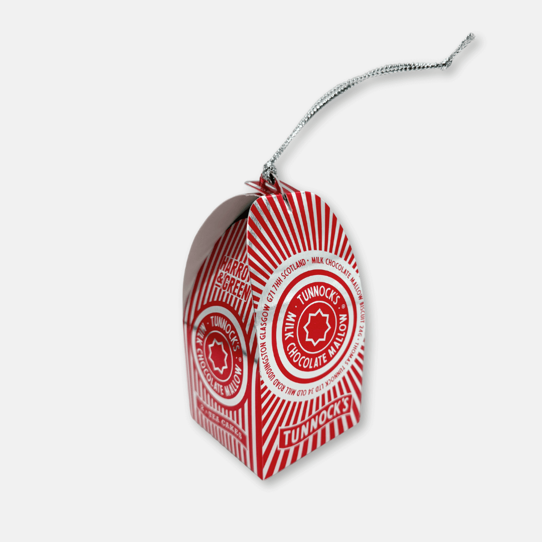 Tunnock's Tea Cake Christmas Bauble
