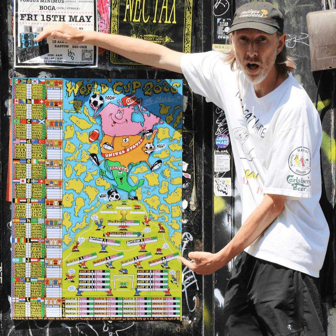 Turbo Island World Cup Wall Chart 2026 *PRE-ORDER*