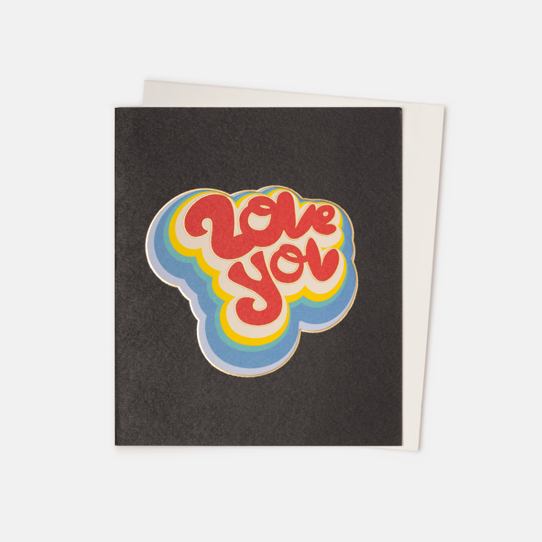 Love You Greetings Card