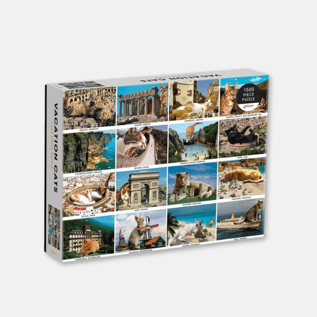 Vacation Cats 1500 Piece Puzzle