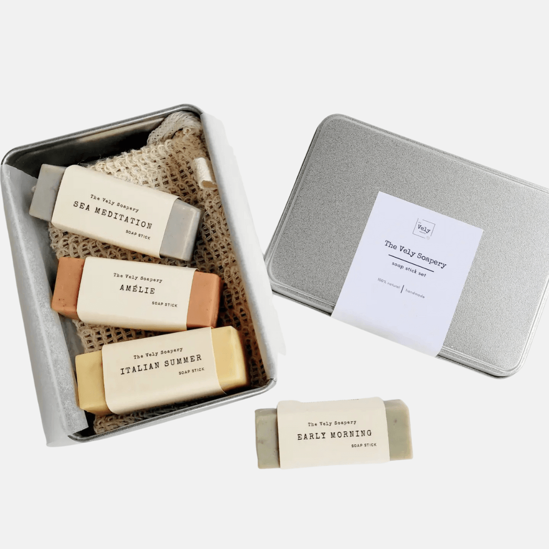 The Vely Soapery Handmade Soap Gift Set