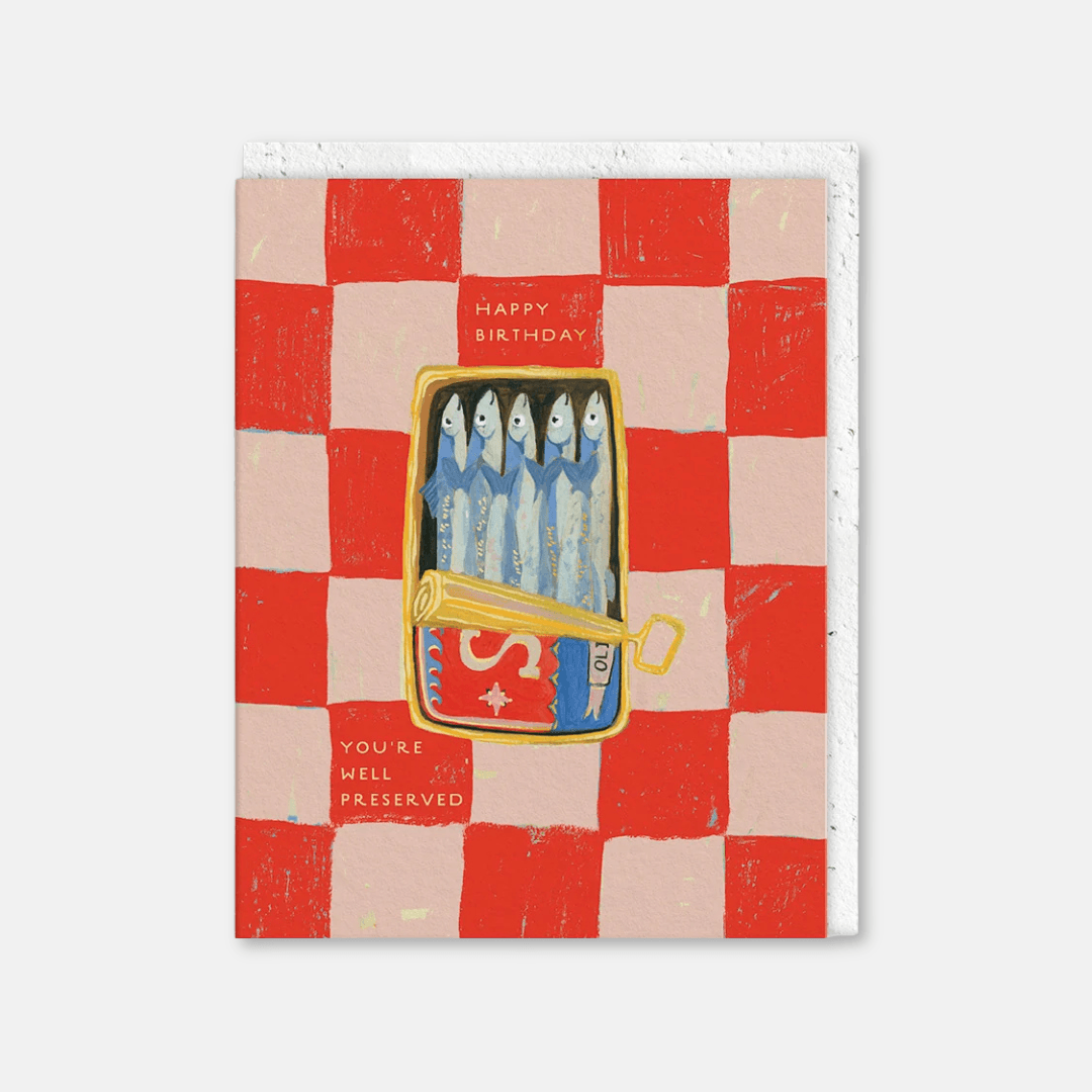 Well Preserved Seedling Greetings Card