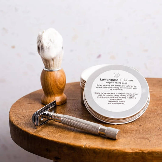 Lemongrass & Tea Tree Shaving Soap