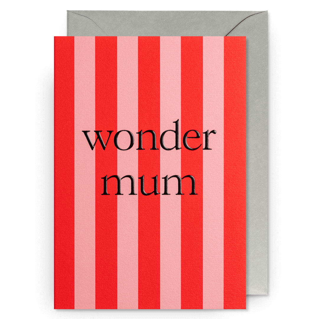 Wonder Mum Greetings Card