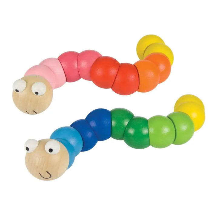 Wooden Wiggly Worms