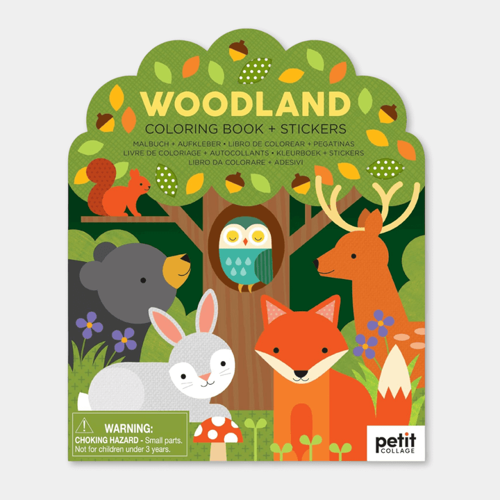 Woodland Colouring & Sticker Book