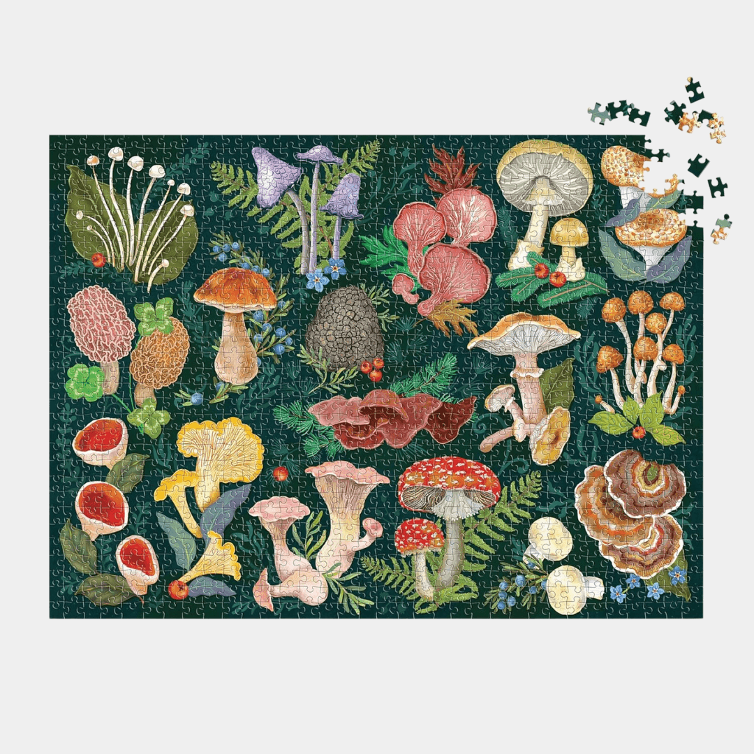 World of Mushrooms 1000 Piece Puzzle