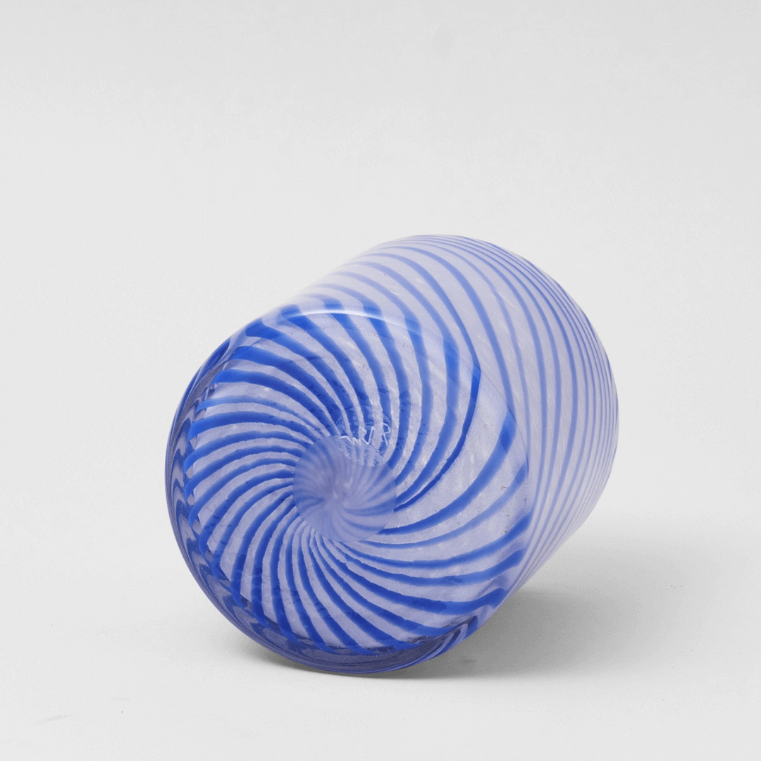 Medium Spiral Glass Planter