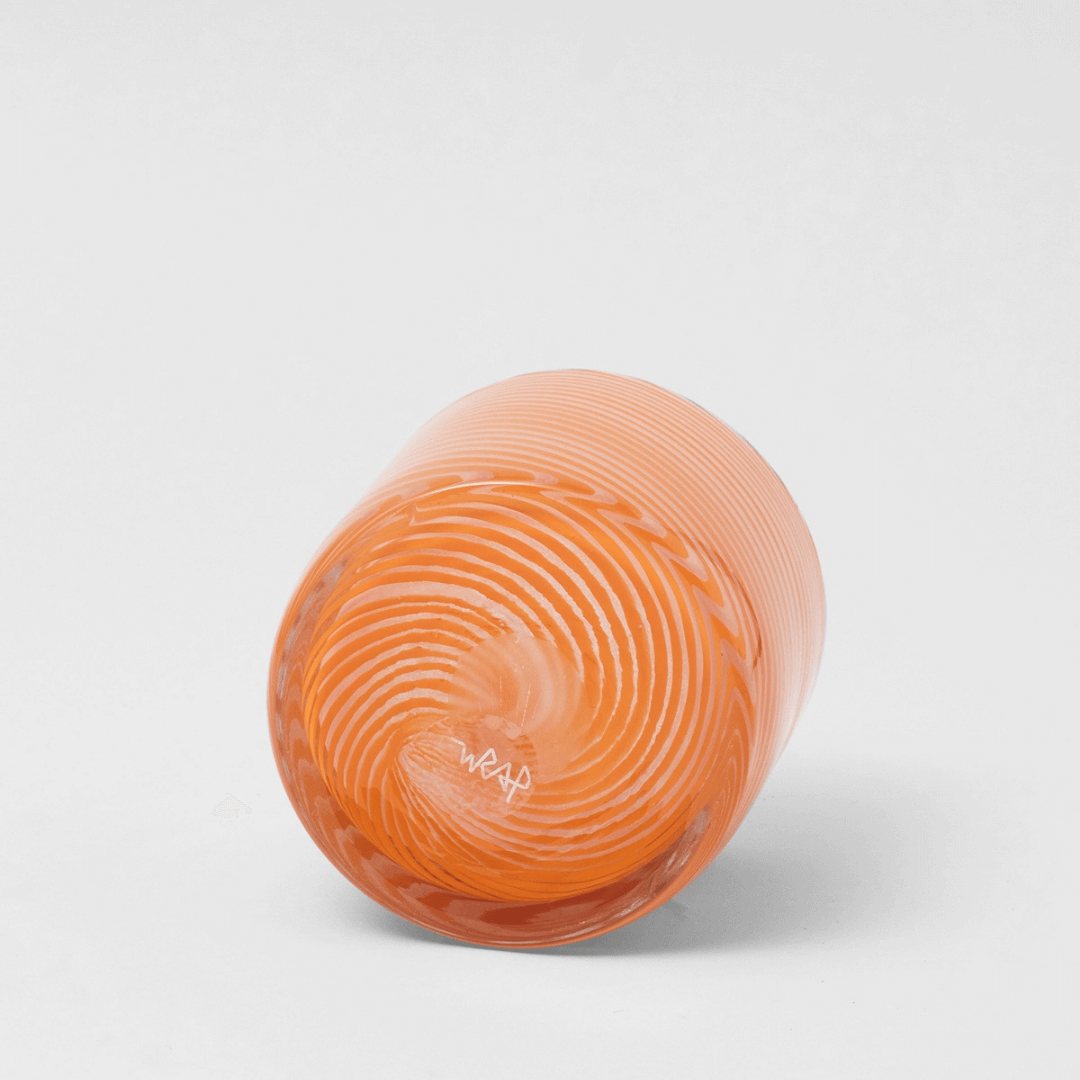 Small Spiral Glass Planter