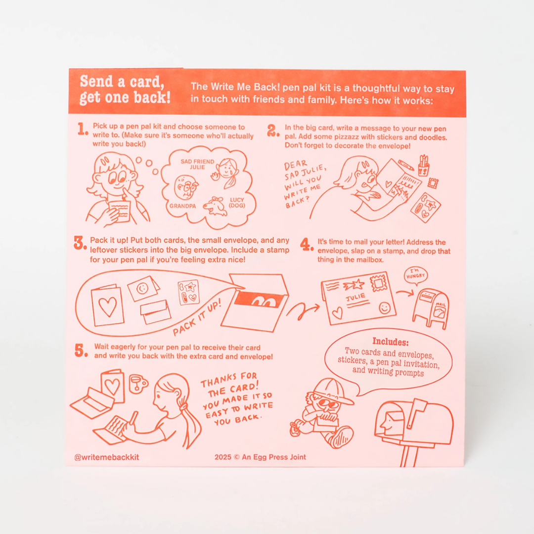 Write Me Back Pen Pal Kits