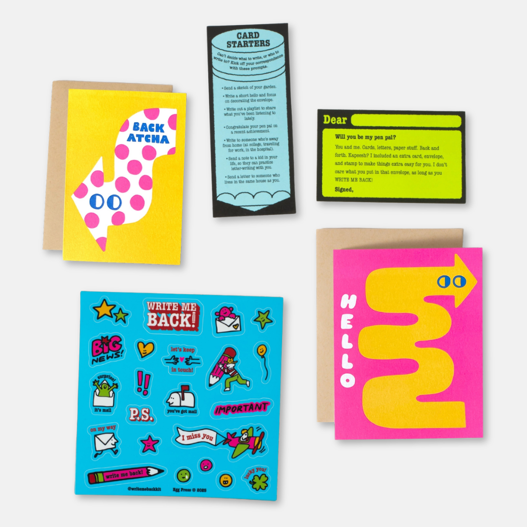 Write Me Back Pen Pal Kits