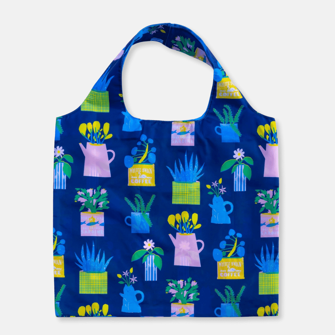 Printed Peanut Houseplants Reusable Art Sack