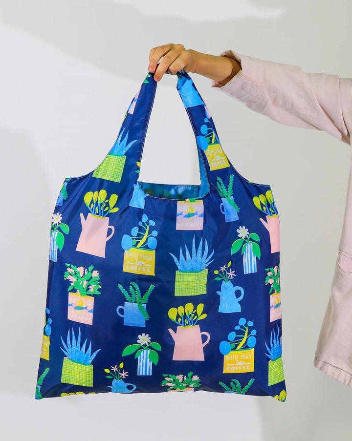 Printed Peanut Houseplants Reusable Art Sack