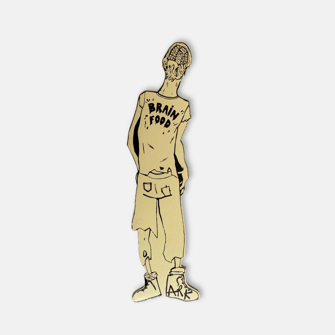 Zombie Brain Food Bookmark