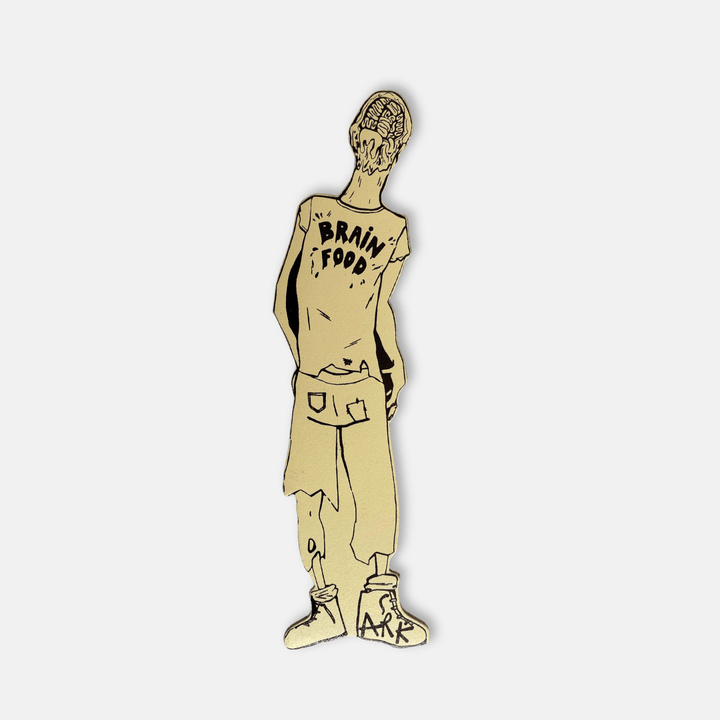 Zombie Brain Food Bookmark