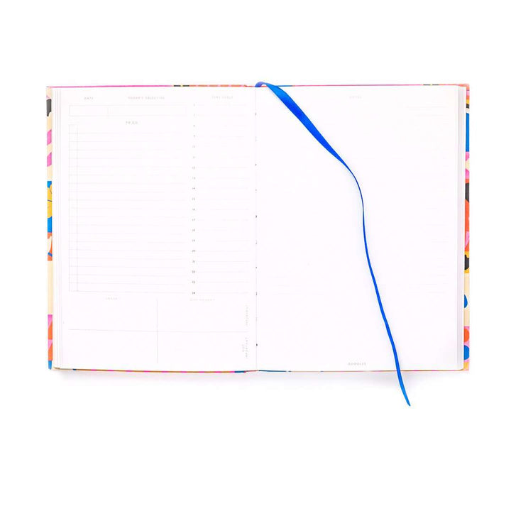 Abstract Linen Daily Planner