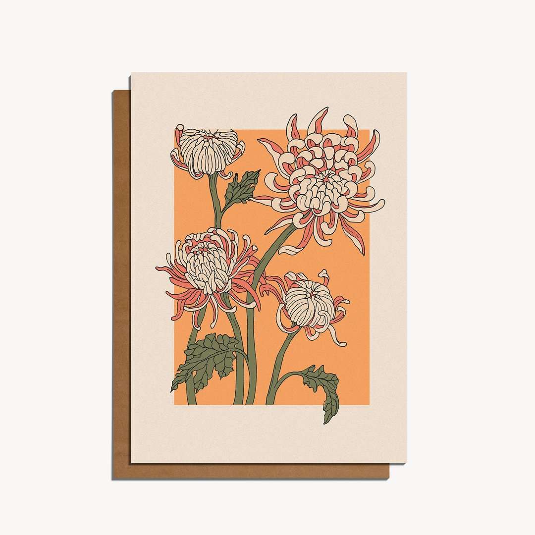 Floral Cai & Jo Card