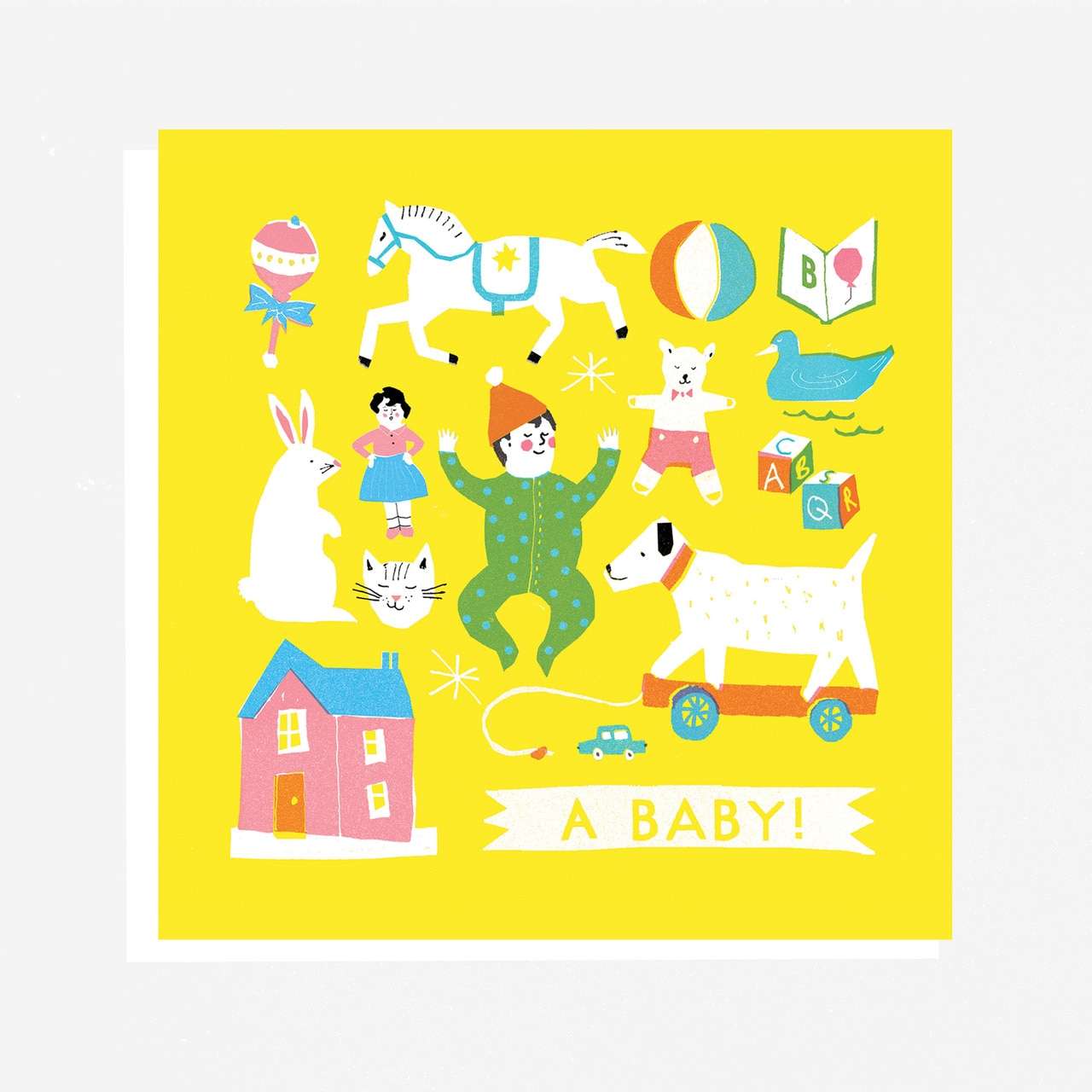 New Baby Greetings Card