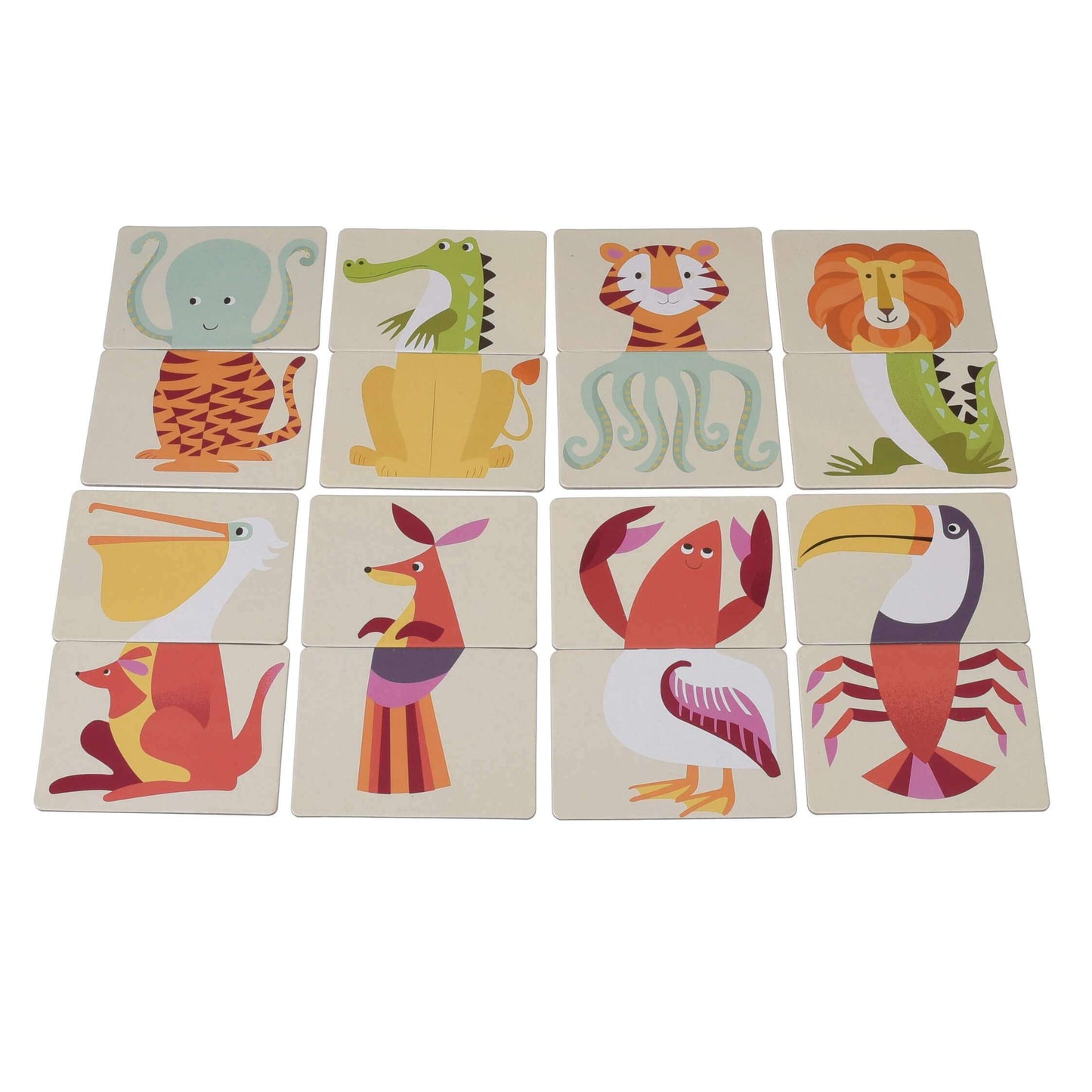 Colourful Creatures Heads and Tails Game