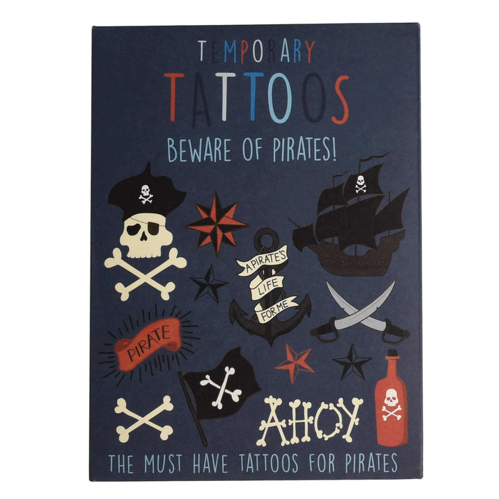 Pirates Temporary Tattoos Pack