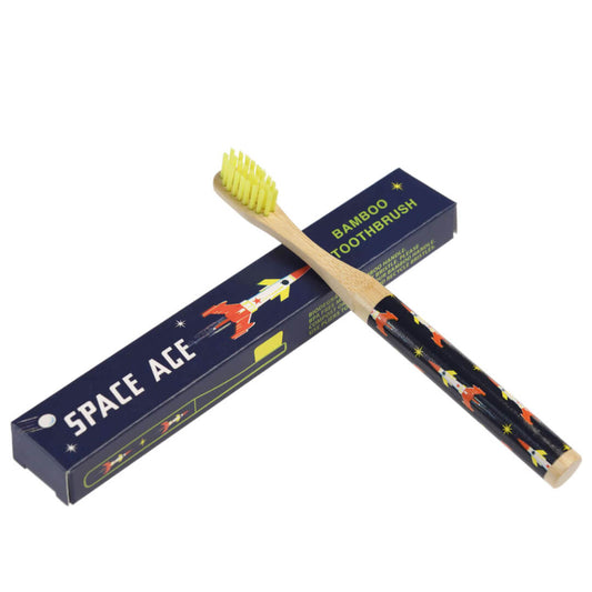 Space Age Children's Bamboo Toothbrushes