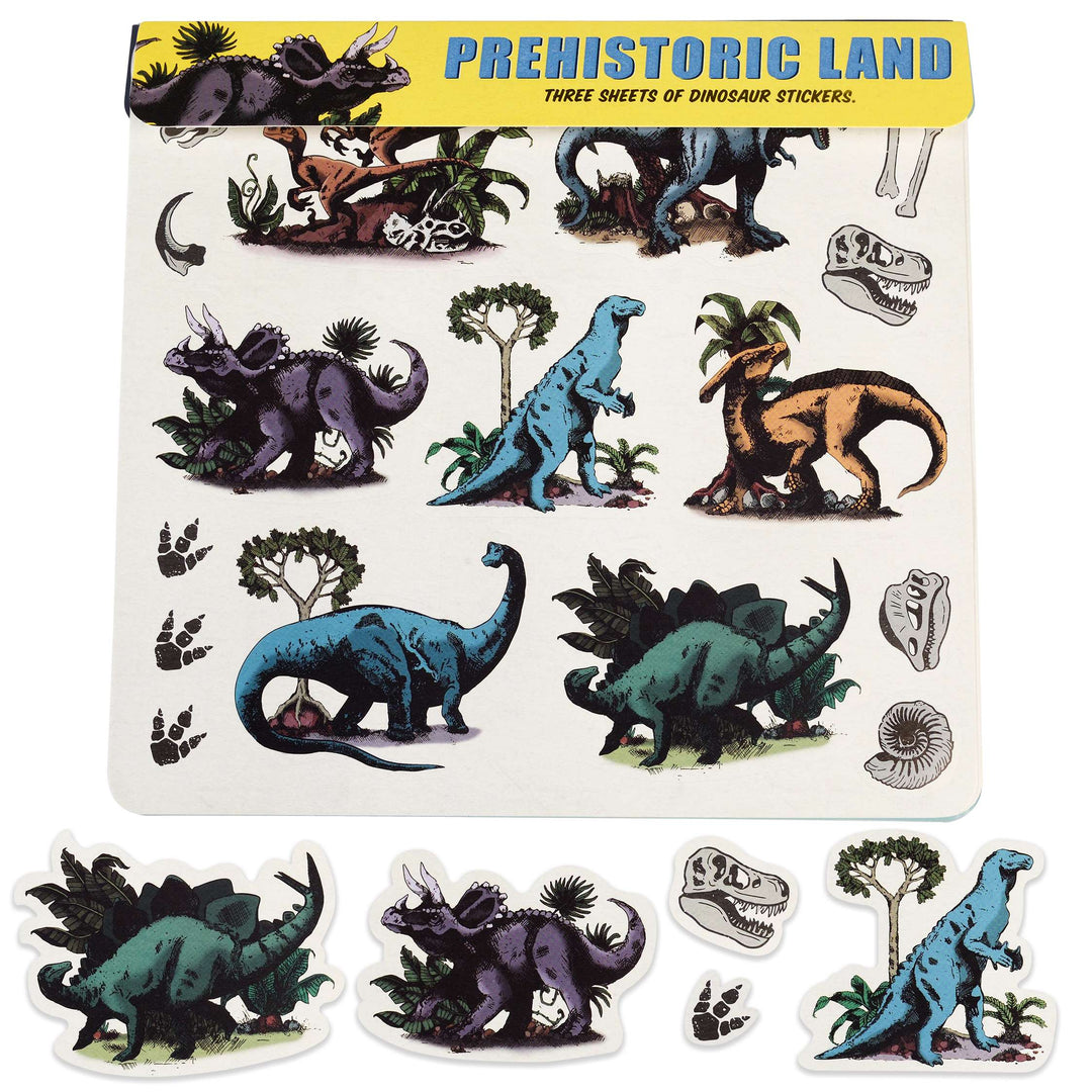 Prehistoric Land Dinosaur Stickers