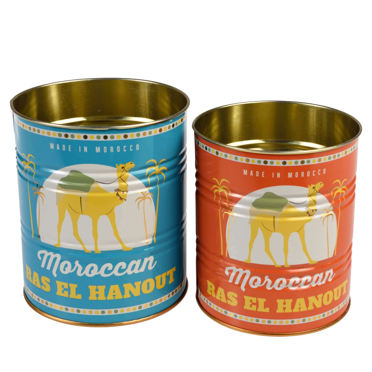 Moroccan Storage Tins (Set of 2)