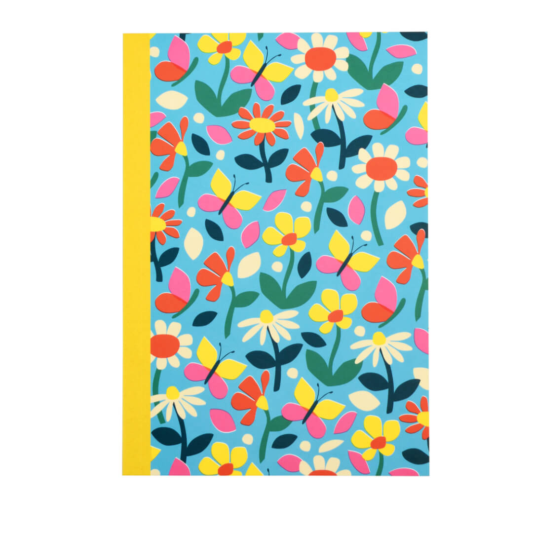 Butterfly Garden A5 Lined Notebook