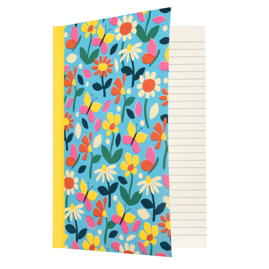 Butterfly Garden A5 Lined Notebook