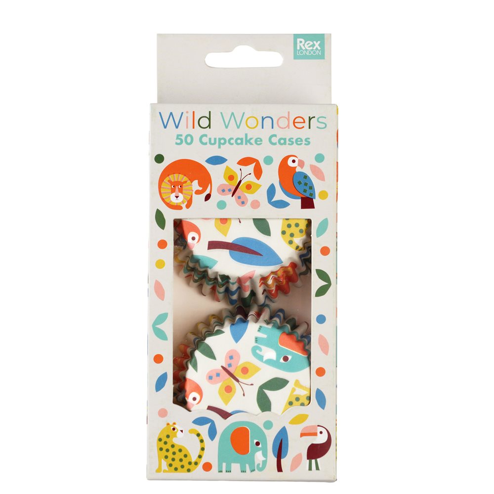 Wild Wonder Cupcake Cases