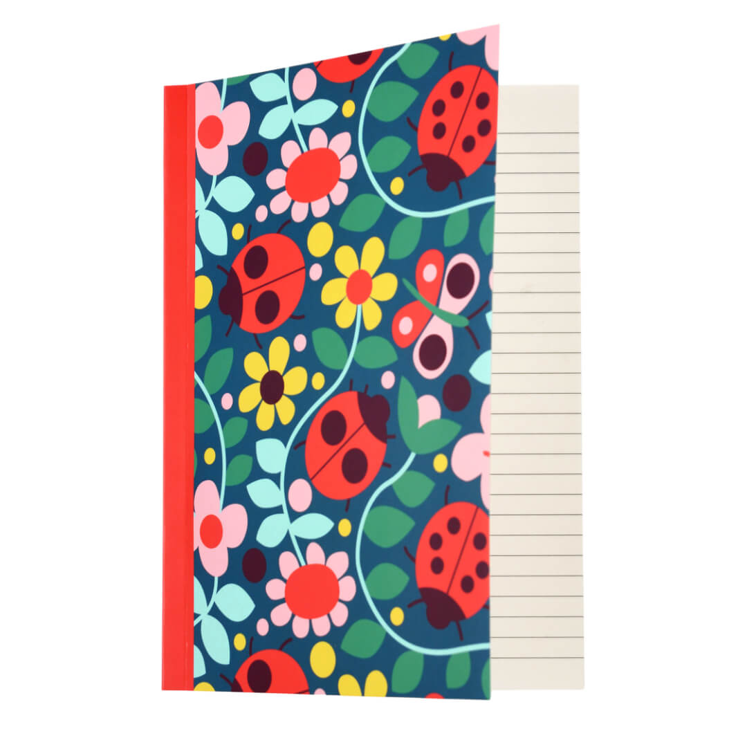 Ladybird A5 Lined Notebook