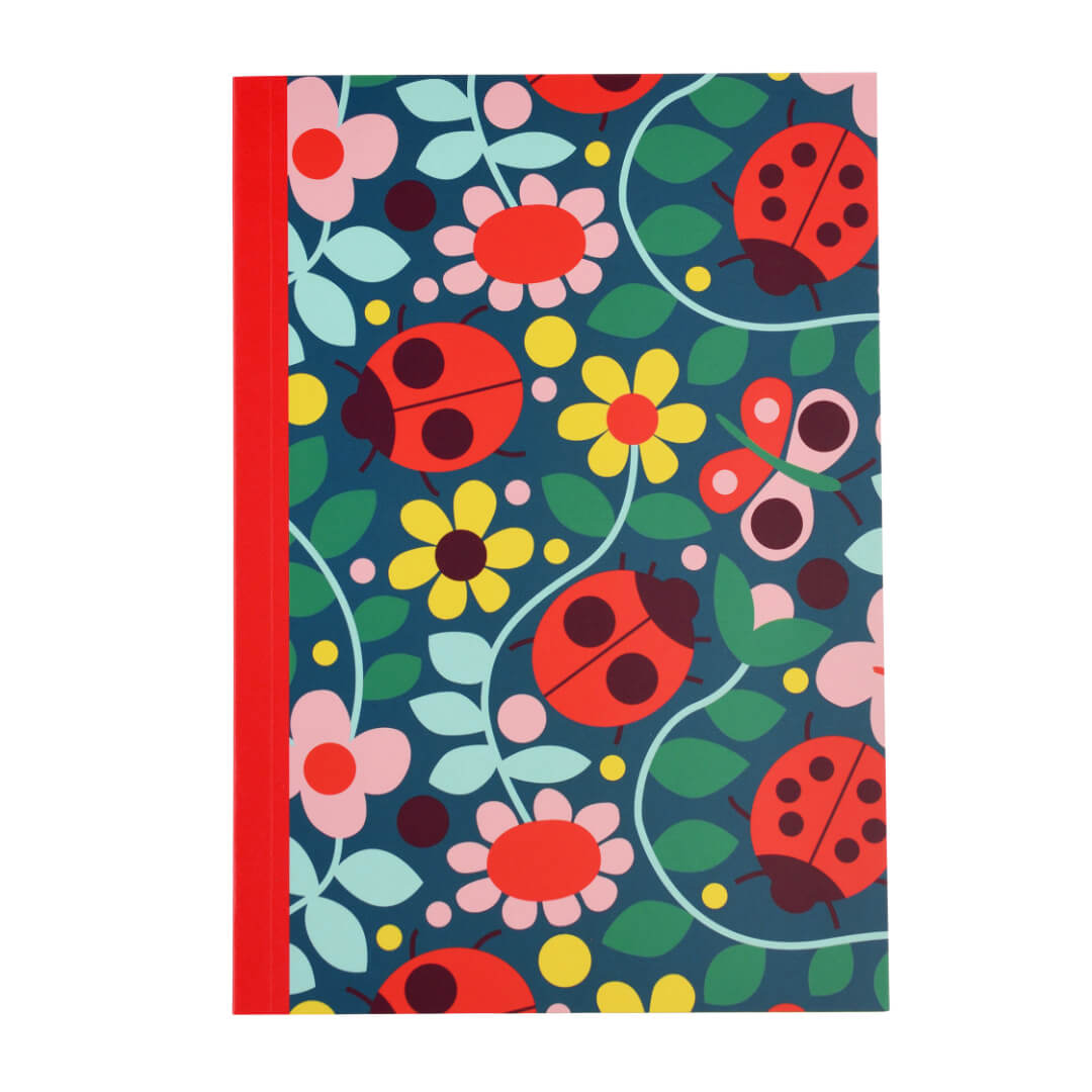 Ladybird A5 Lined Notebook