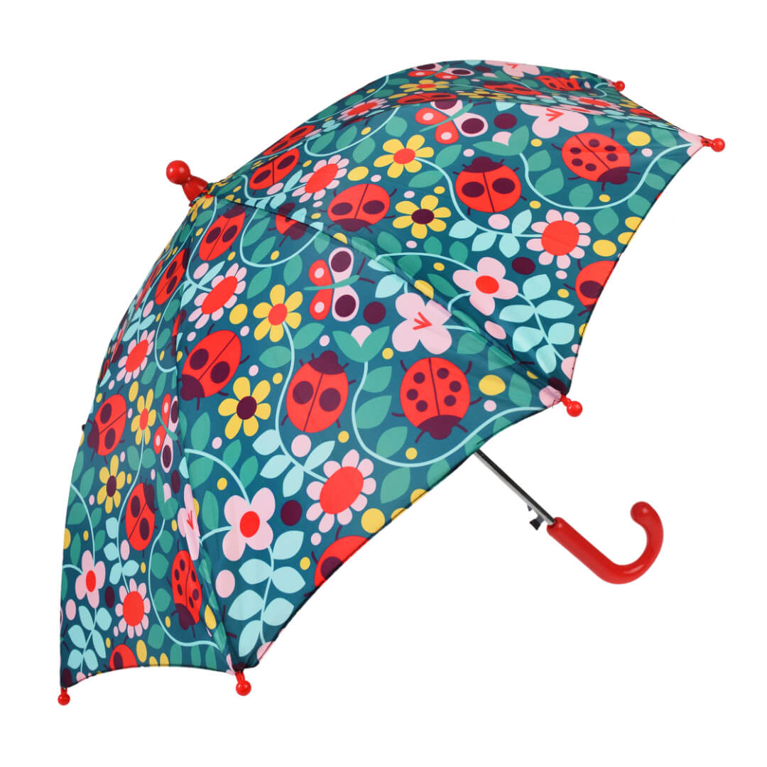 Children's Umbrella: Ladybird Garden