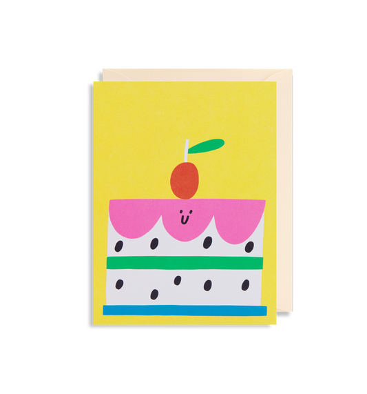 Smiley Cake Mini Card