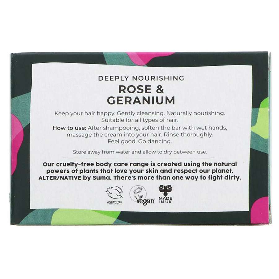 Alter/Native Rose and Geranium Conditioner Bar