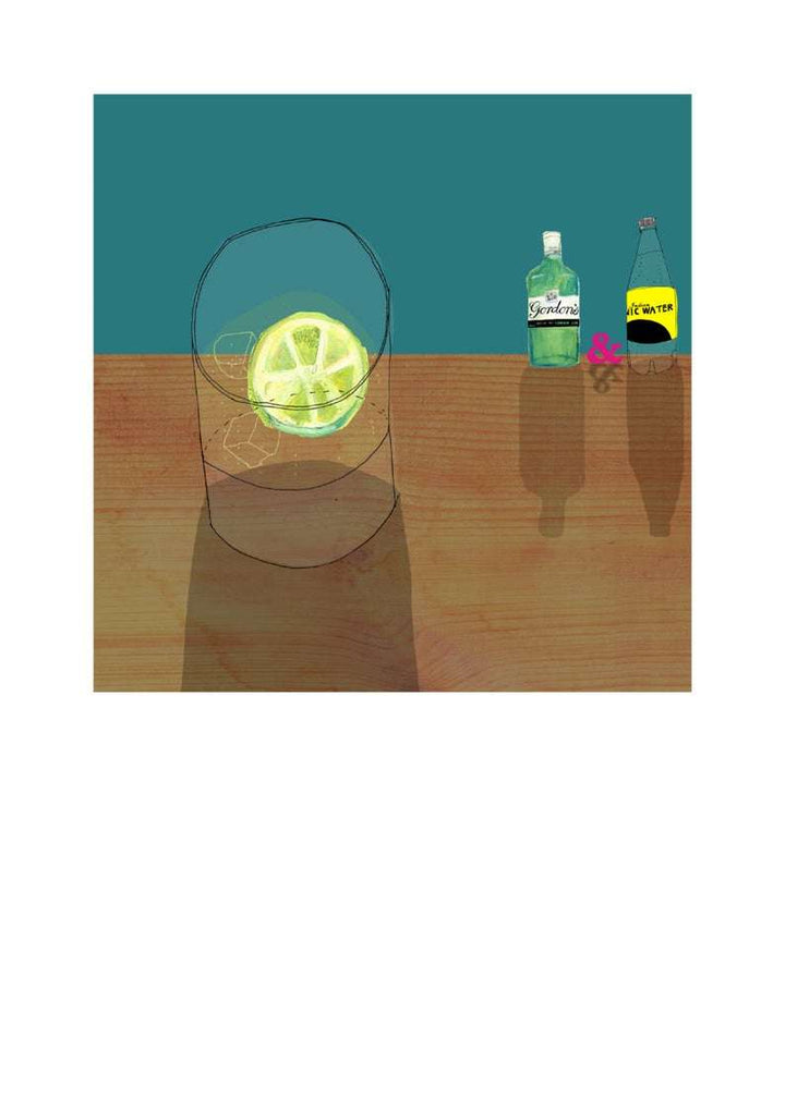 Gin & Tonic A4 Print