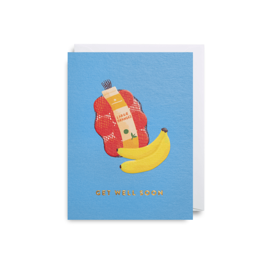 Get Well Soon Fruit Mini Card
