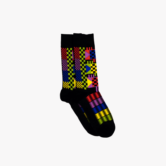 Afropop Geom Socks