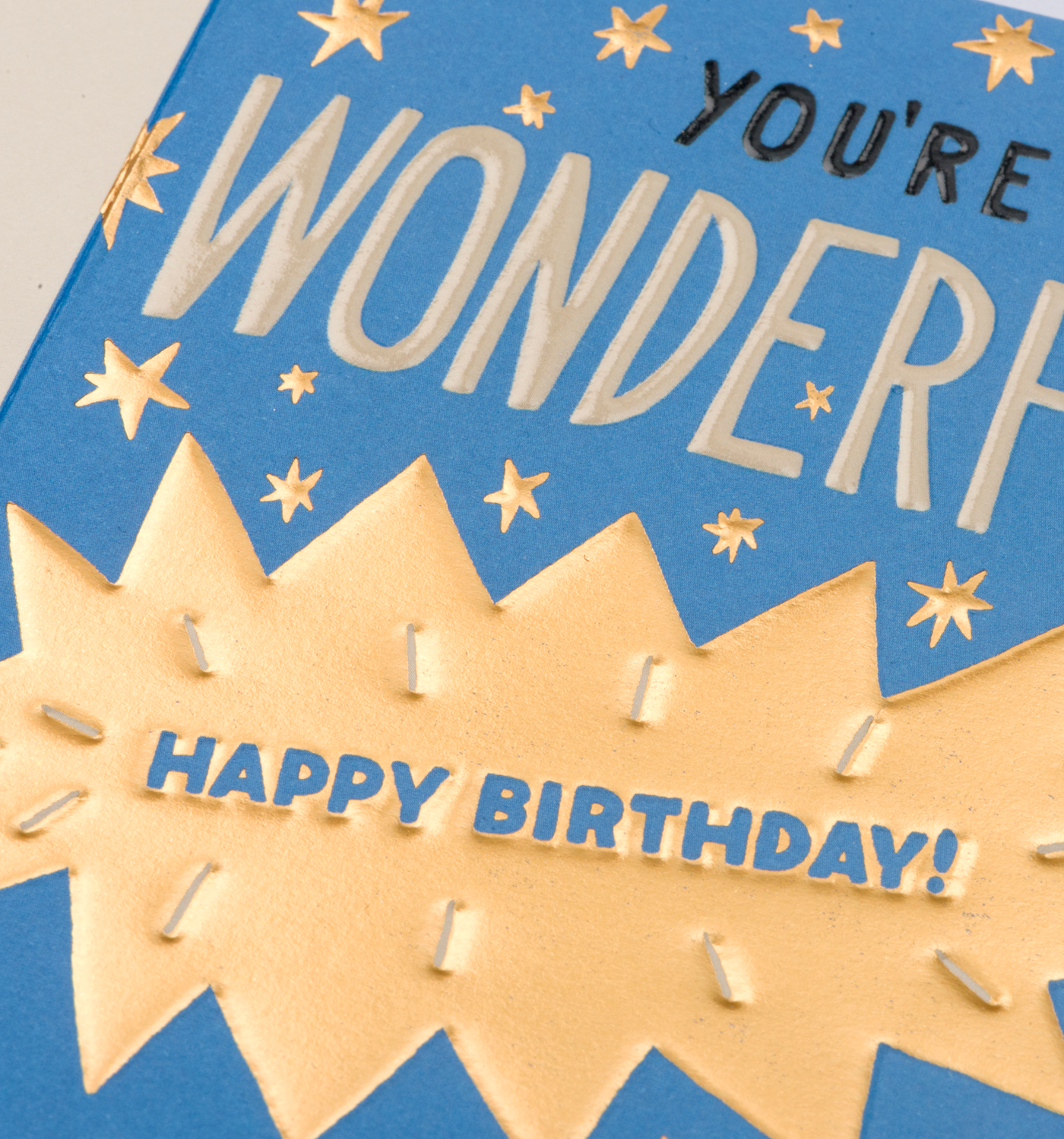 You're Wonderful Birthday Greetings Card