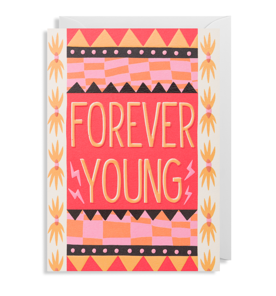 Forever Young Greetings Card